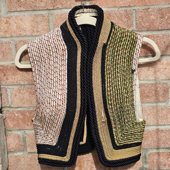 aunt funkys closet Jackets & Blazers - One-of-a-kind handmade Aunt Funky's Closet hard shell vest